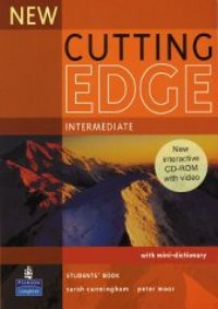 New Cutting Edge Intermediate Students Book + mini-dictionary + CD-ROM with video